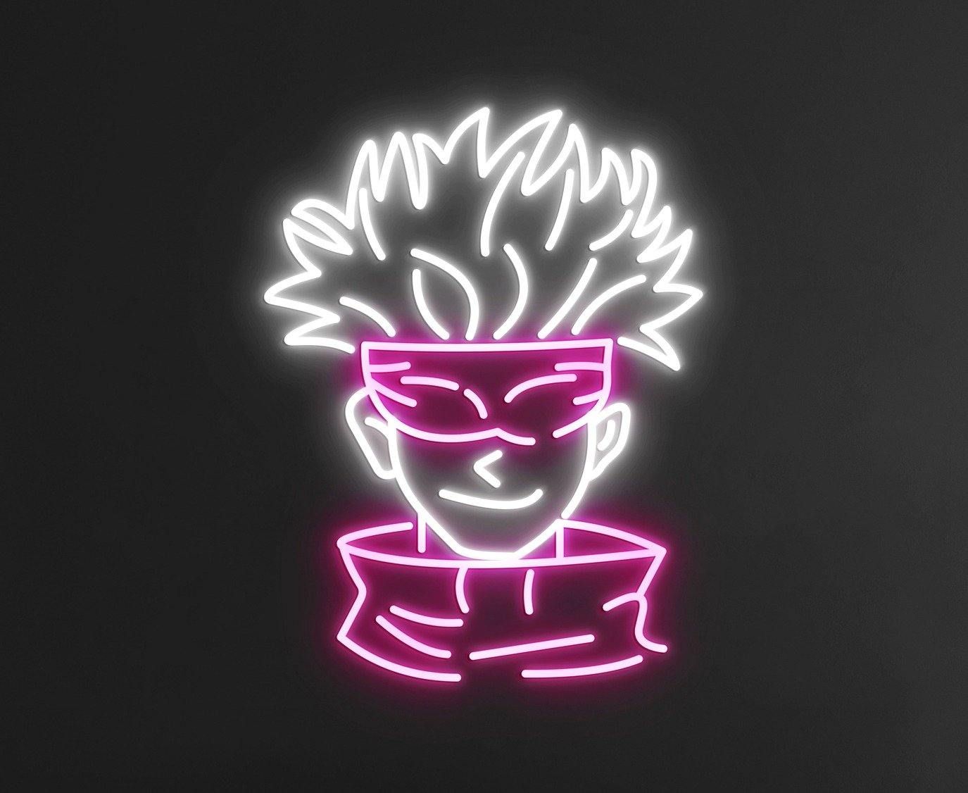 GOJO SATURO- Neon Sign