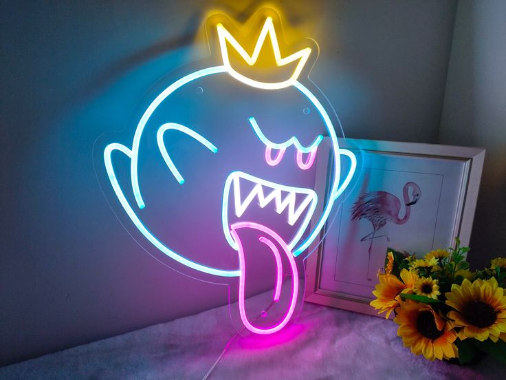 JAPANESE GHOST- Neon Sign