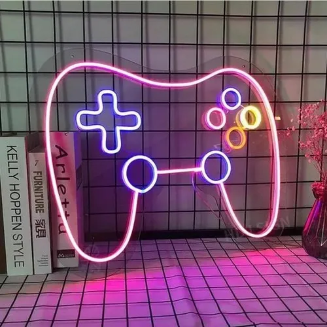 GAME CONTROLLER- Neon Sign