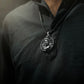 Men's Silver Chain with Hanuman Pendant