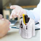 Personalized Doctor Coat Pen Stand with Name Customization