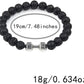 Volcanic Lava Stone Bracelets for Women Men