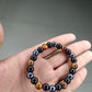 Tiger Eye Matte Black Beaded Bracelet(Combo)
