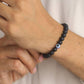 PD Enterprise Black Evil Eye Beaded Bracelet Unisex