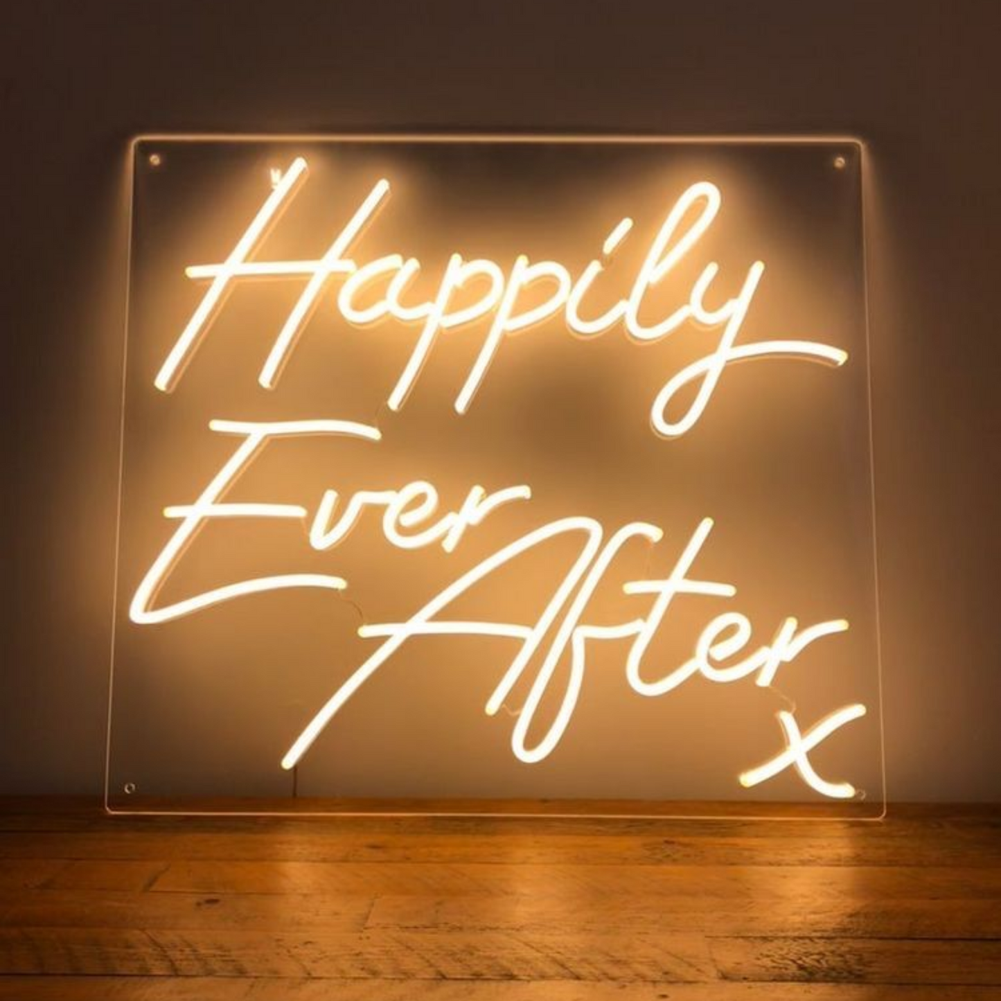 HAPPILY EVER AFTER- Neon Sign