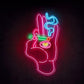 SMOKER HAND- Neon Sign