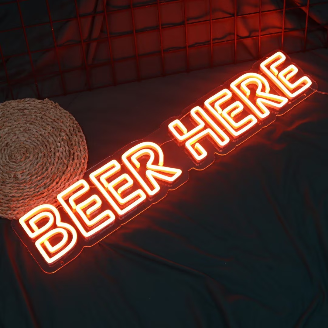 BEER HERE Neon Sign