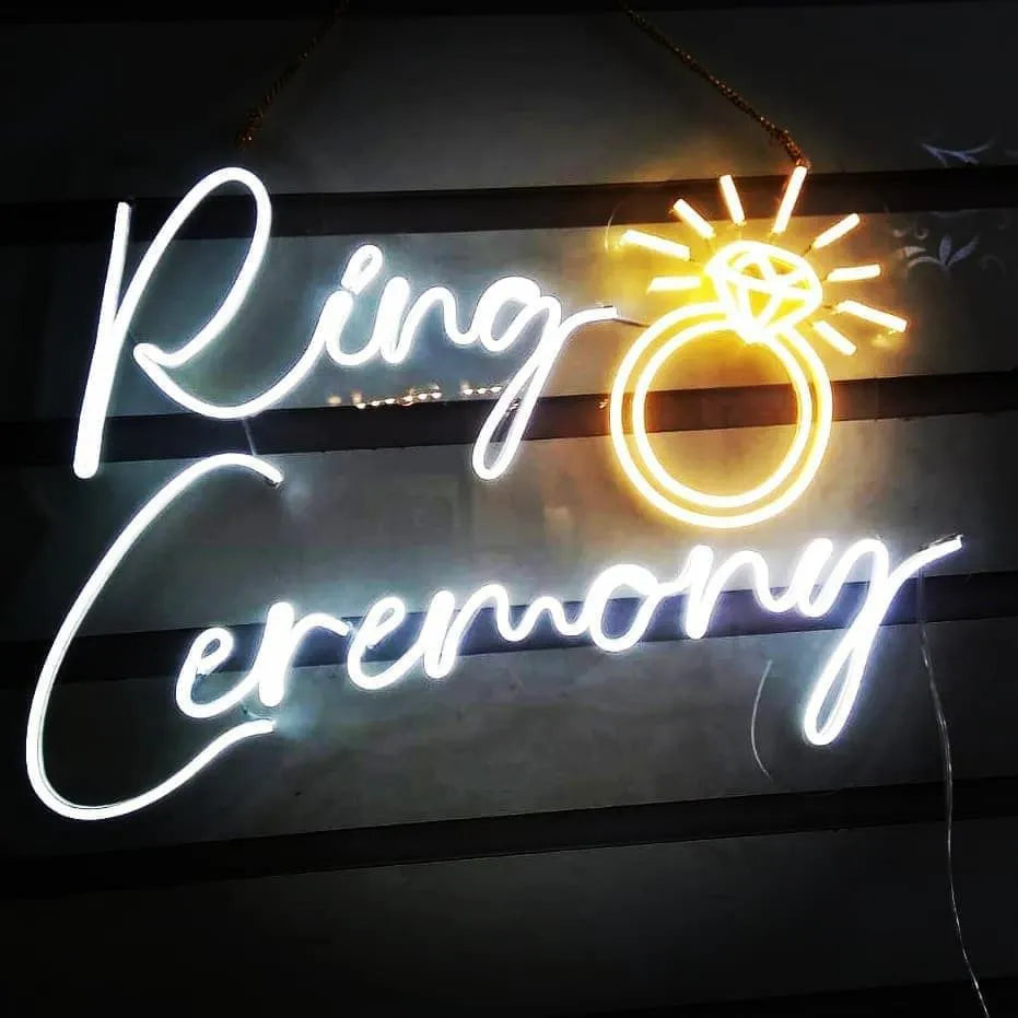 RING CEREMONY- Neon Sign