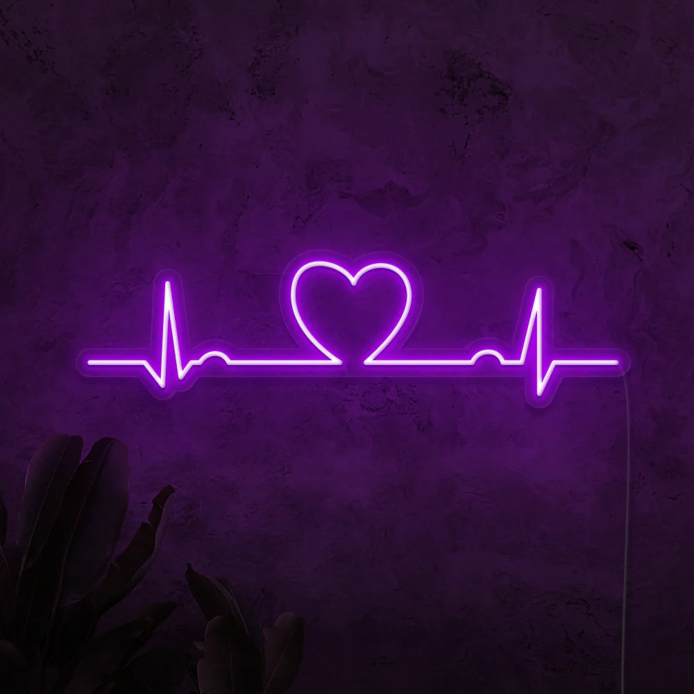 HEARTBEAT- Neon Sign