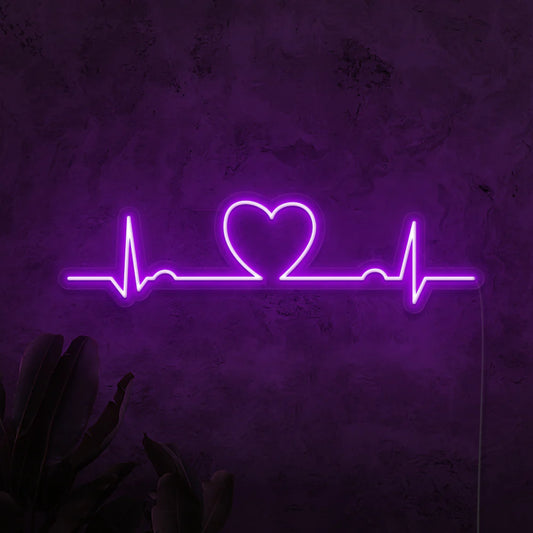 HEARTBEAT- Neon Sign